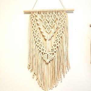 Hamdmade macrame wall hanging,boho wall hanging
